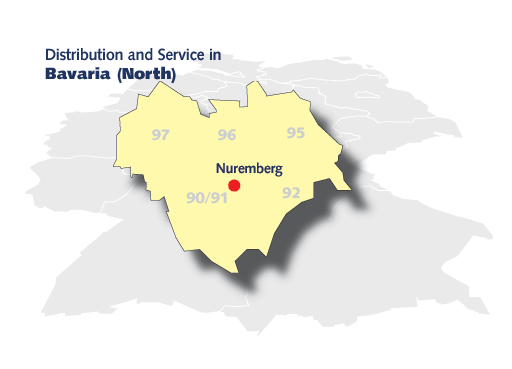 Vertriebsgebiet Sachsen-Anhalt