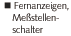 7. Fernanzeigen, Meßstellenschalter